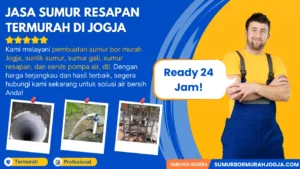 jasa Sumur resapan termurah di jogja