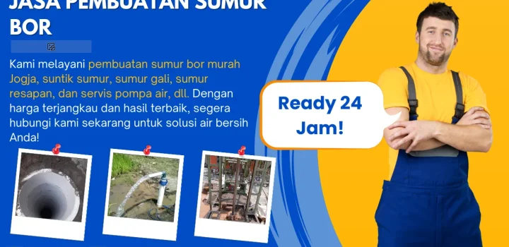 Jasa Pembuatan Sumur Bor JOgja